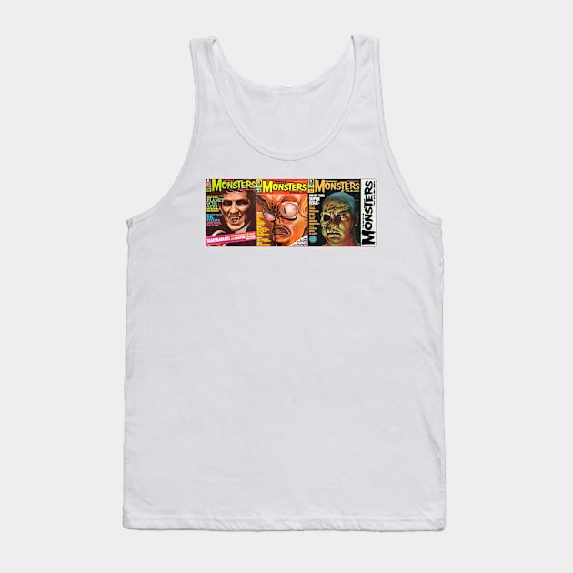 Classic Famous Monsters of Filmland Series 13 Tank Top by Starbase79